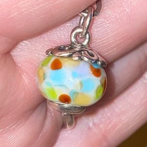James Avery Colorful Glass Bead Charm